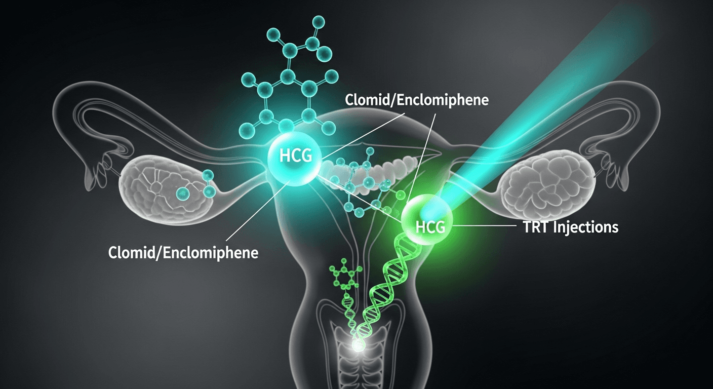 Using Clomid, Enclomiphene, and HCG with TRT Injections — Endless Vitality TRT & peptide clinic, Tempe AZ